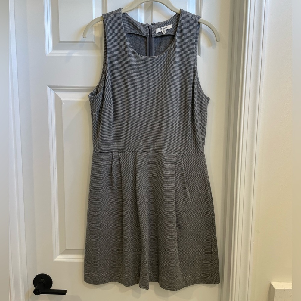 Heather Grey Madewell Sweater Mini Dress